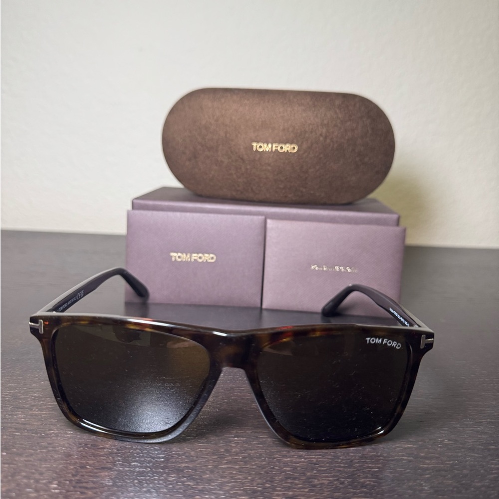 Tom Ford Brown Tortoise Sunglasses